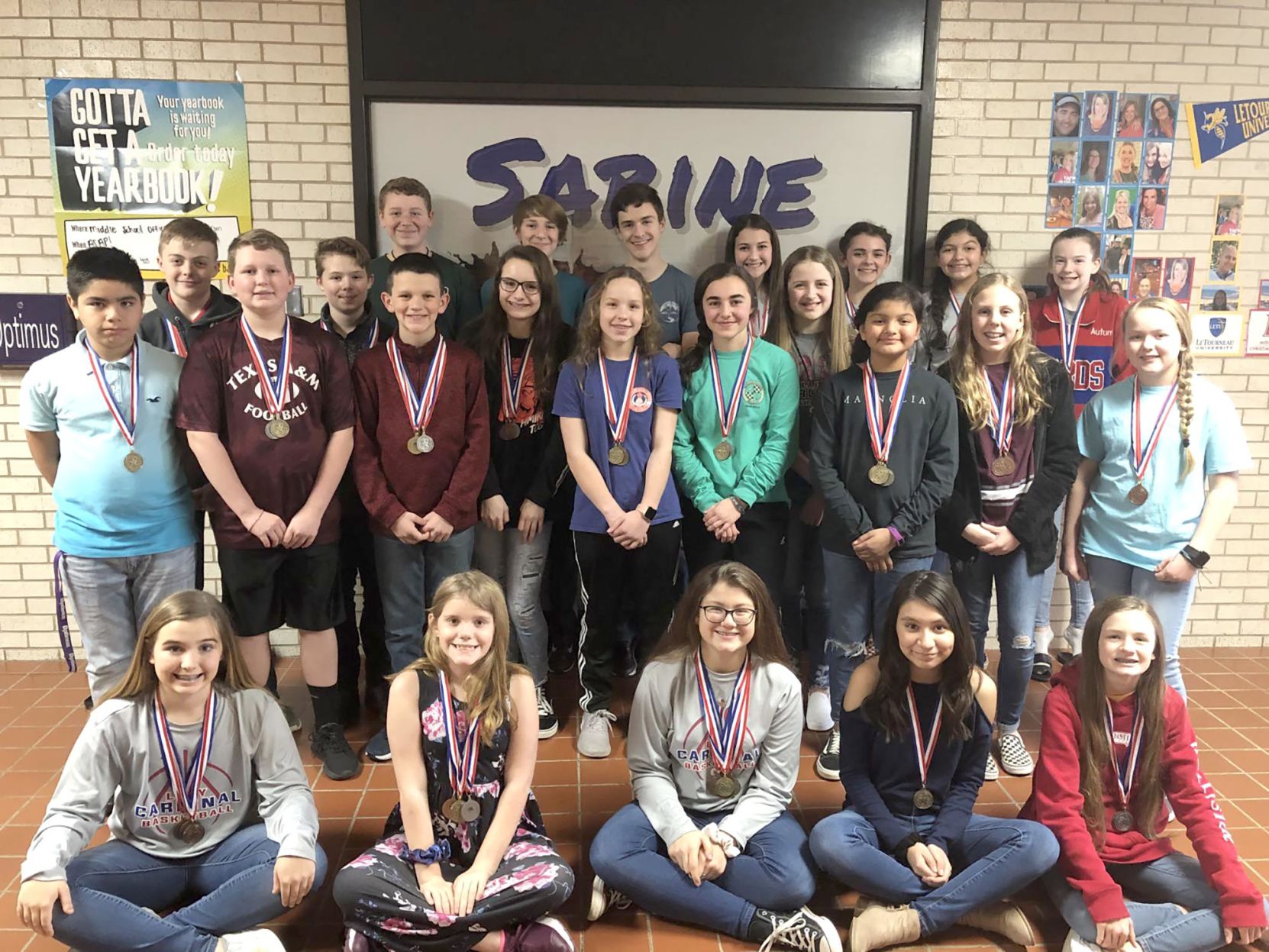 Sabine Middle TMSCA contest